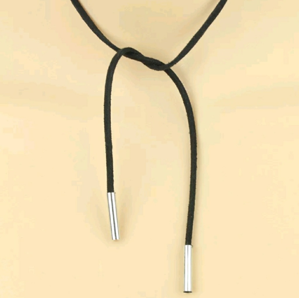 Brand New Bohemian Silver Wrap Choker - Picture 5 of 6